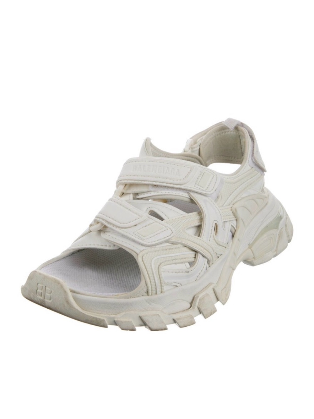 Balenciaga Track Sandal Sneakers- White- US 6/ EU 36